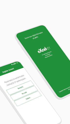 Android application eXcelKEY screenshort