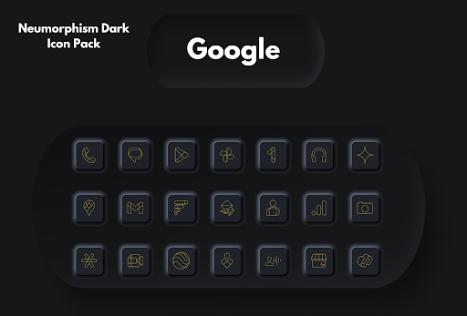 Neumorphism Icon Pack 3
