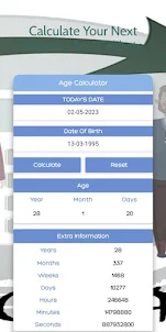 Age Calculator | Date of Birth