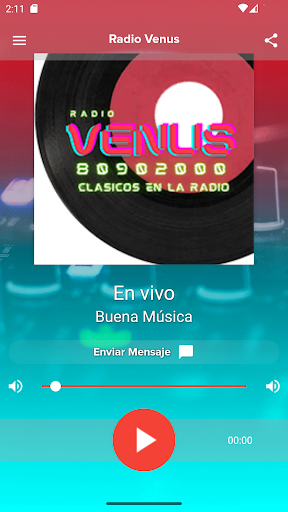 Android application Radio Venus screenshort