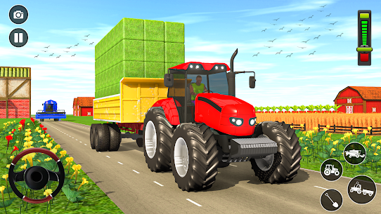 تنزيل Real Tractor Driving Simulator مهكرة للاندرويد [اصدار جديد] 3