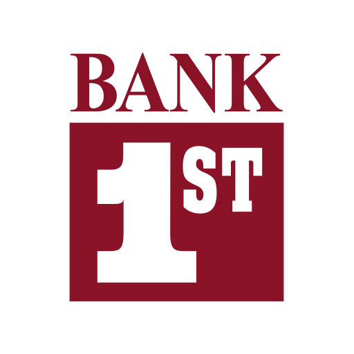 Bank 1st Mobile logo