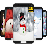 Christmas Snowman Wallpaper icon