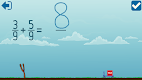 screenshot of Adding Fractions Math Game
