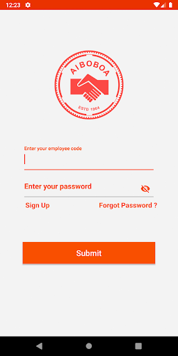 Android application AIBOBOA screenshort