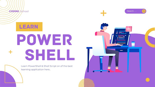 Android application Learn PowerShell-Shell Script screenshort
