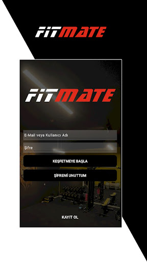 Android application FitMate screenshort