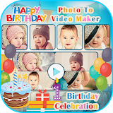 Birthday Photo Video Editor icon