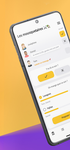 Android application Coloc screenshort