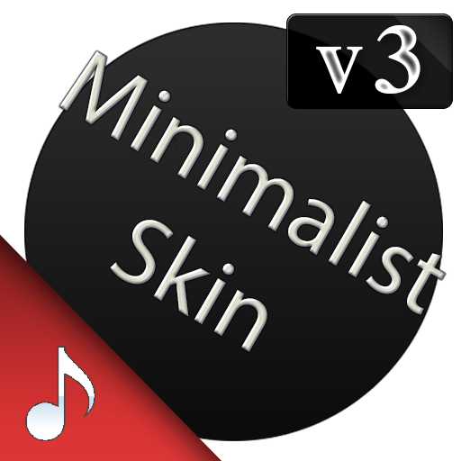 Poweramp v3 skin minimalist dark