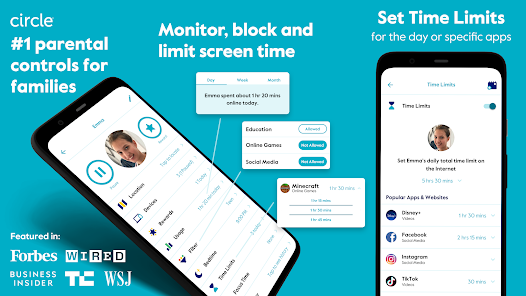 Circle clearance parental control