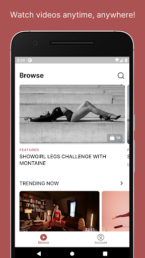 Android application Kalon Movement screenshort
