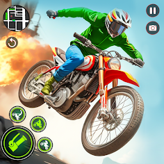 Bike Stunts Master Bike Games - Screenshot 1