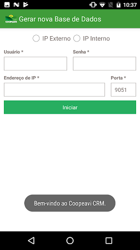 Coopeavi CRM Screen 2
