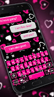 screenshot of Lovely Hearts Theme