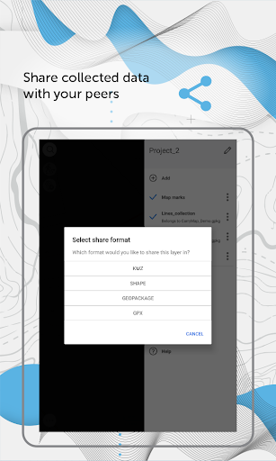 Screenshot of CarryMap