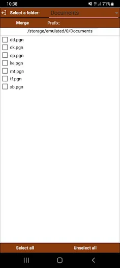 Chess PGN Merger Pro - Screenshot 2