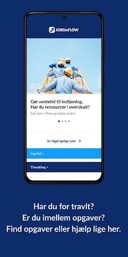 Android application JOBSinFLOW screenshort