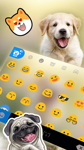 Labrador Puppy Keyboard Backgr Screen 3