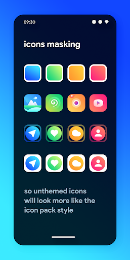 Screenshot of Gladient Icon Pack