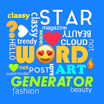 Cover Image of ดาวน์โหลด Word Art Generator  APK