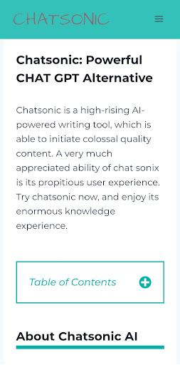Android application Chatsonic AI screenshort