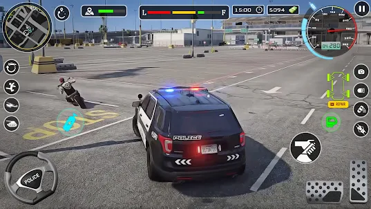 เกมไล่ล่ารถตำรวจ