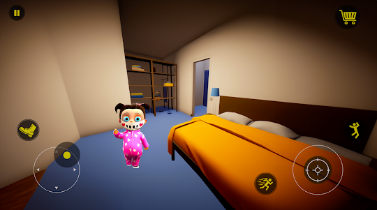 Baby Pink in Horror House Game