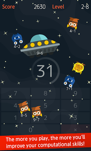Math Invaders Screen 2