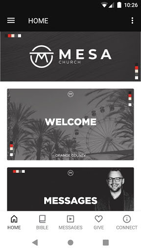 Android application Newport Mesa Church screenshort