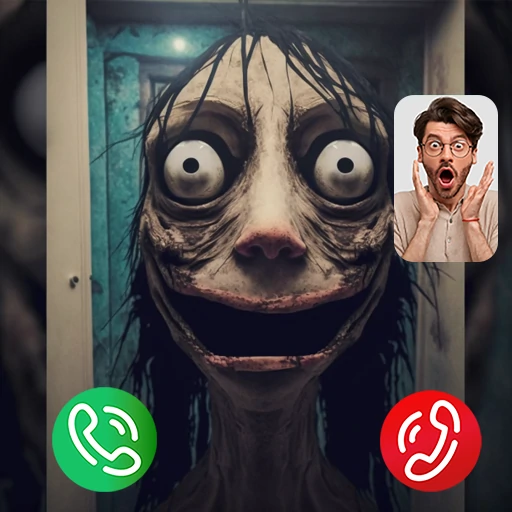 Scary Momo Fake Video Call logo