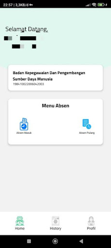 Absensi Tapteng Screen 3