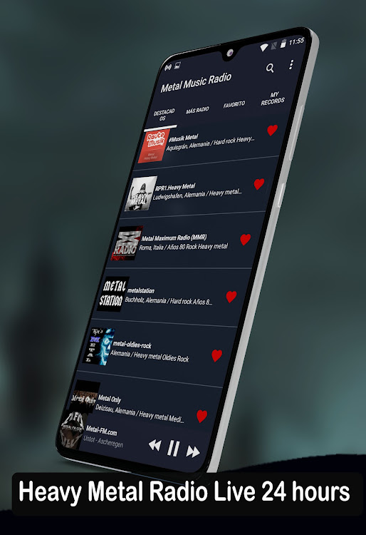 Heavy Metal Radio Stations - 1.2.63 - (Android)