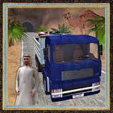 Arab Cargo Transporter Trucker icon