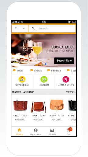 Android application My City App screenshort