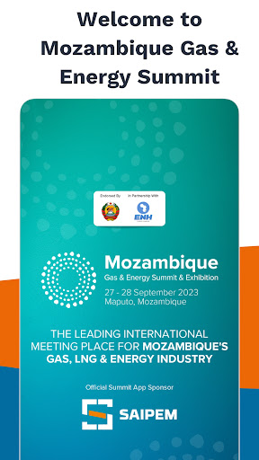 Android application Mozambique Gas & Energy Summit screenshort