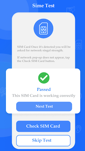 Phone Test - Use Device Check