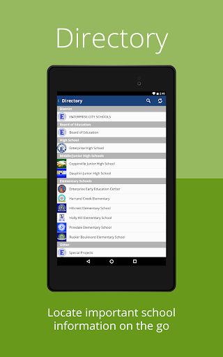 Enterprise City Schools Screen 3