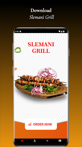 Android application Slemani Grill screenshort