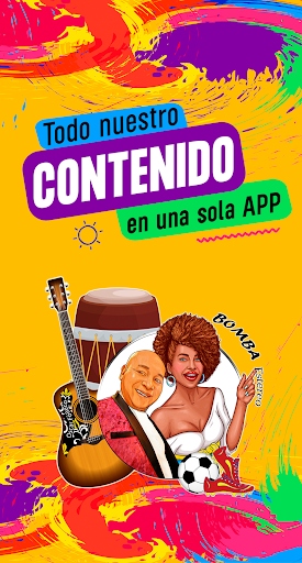 Android application BOMBA ESTEREO screenshort
