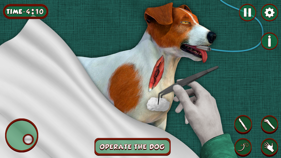 Snímek 16 Pet Surgeon simulator:Animal Hospital surgery game android