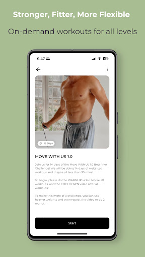 Screenshot of MOVE Training
