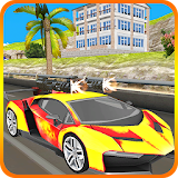 Crazy Car Racer: Car Death Racing Free Game icon