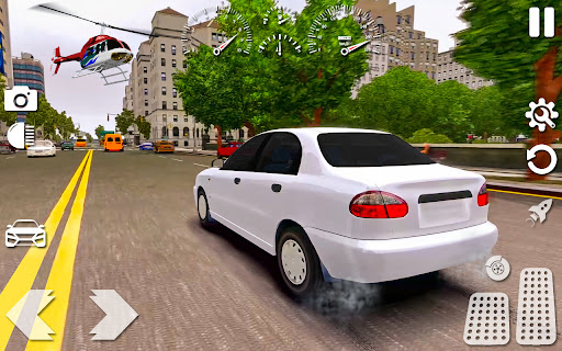 Android application City Traffic Car Driving Game screenshort