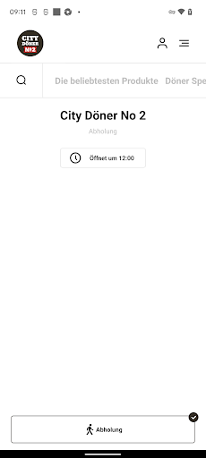 Android application City Döner No 2 screenshort