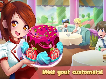 Dessert Chain: Café Waitress & Screenshot