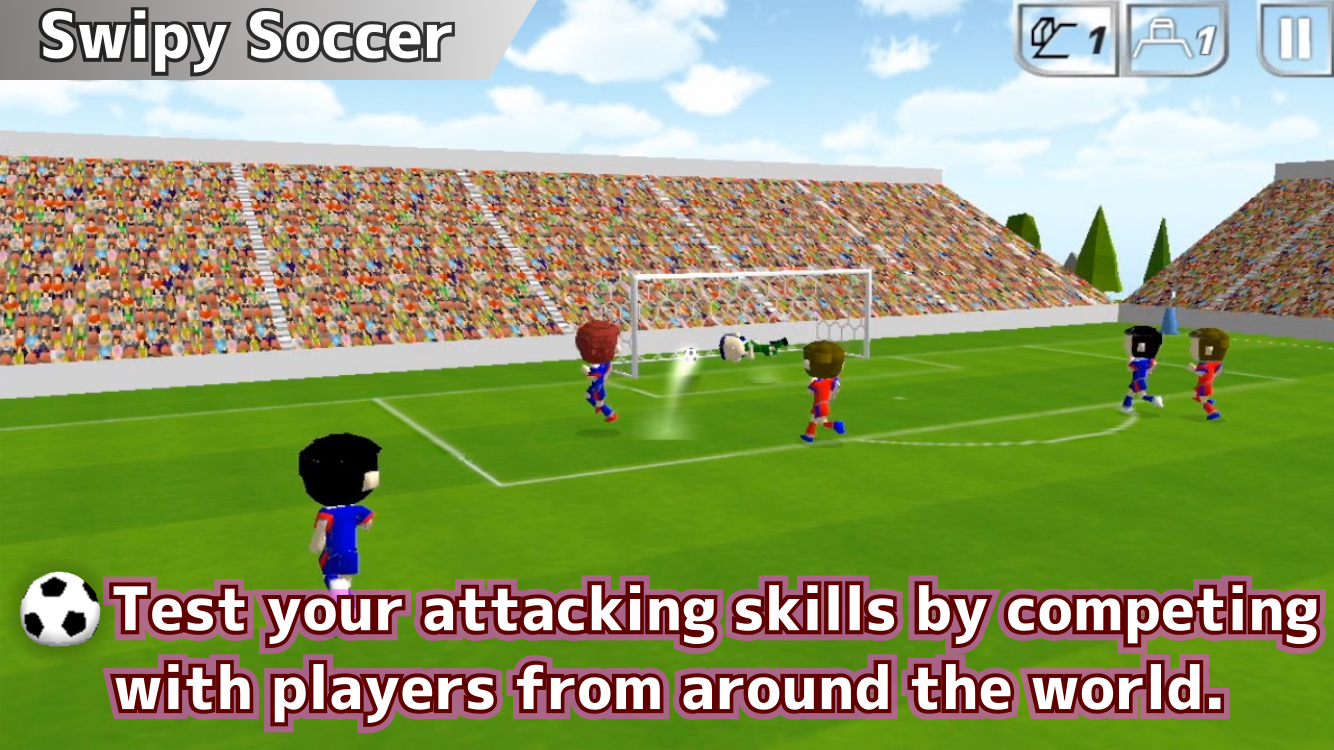 Android application Swipy Soccer screenshort