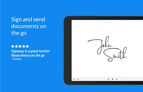 Signeasy | Sign and Fill Docs Varies with device APK screenshots 17