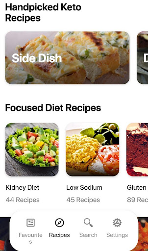 Screenshot of Healthy weight loss recipes