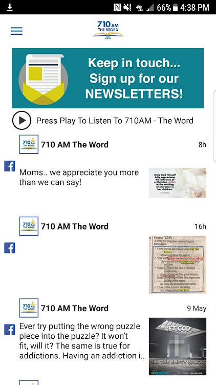 710AM 105.7FM The Word - 4.2.3 - (Android)